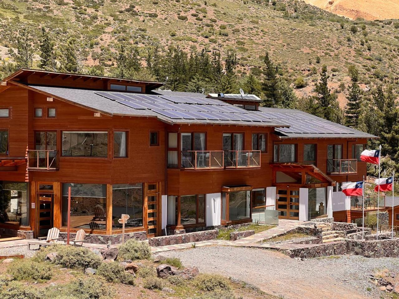 Lodge El Morado Refugio Lo Valdes Exterior foto